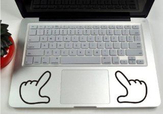 Keypad   cartoon hands left and right Macbook Symbol Keypad Iphone Apple Ipad Decal Skin Sticker Laptop 
