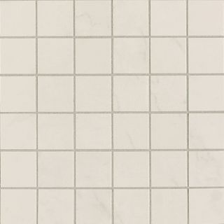 American Olean 11 Pack Hennessey Place Carrara Thru Body Porcelain Mosaic Square Floor Tile (Common 12 in x 12 in; Actual 11.81 in x 11.81 in)