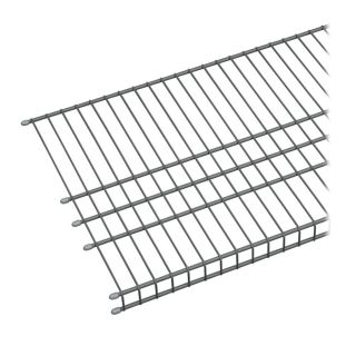 ClosetMaid 6 ft L x 16 in D Gray Wire Shelf