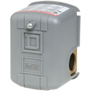 Square D Plastic Cover On Metal Base Pressure Switch