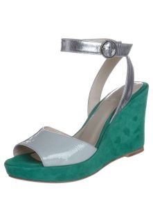 Oxitaly   Platform sandals   green