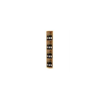 Whole Cellar Collection Series 8 Bottle Redwood Freestanding Floor Wine Rack