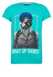 Outfitters Nation   FAST   Print T shirt   turquoise