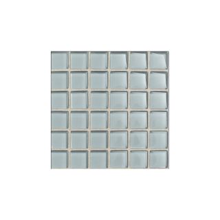 American Olean Legacy Glass Moonlight Glass Mosaic Square Indoor/Outdoor Wall Tile (Common 12 in x 12 in; Actual 11.87 in x 11.87 in)