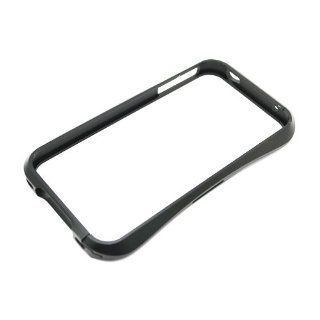 Cell Phone Snap on Cover Fits Apple iPhone 4 4S Metal Bumper X Black AT&T, Verizon (does NOT fit Apple iPhone or iPhone 3G/3GS or iPhone 5/5S/5C) Cell Phones & Accessories