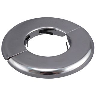 Keeney Mfg. Co. 2 1/4 in Chrome Shallow Floor and Ceiling Plate