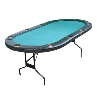 FatCat Oval Poker Table