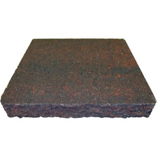 Oldcastle Fulton Red/Charcoal Basic Retaining Wall Block (Common 12 in x 2 in; Actual 12 in x 2.2 in)