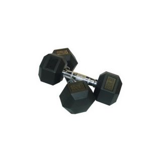 Valor Fitness 40 lb Fixed Weight Dumbbell Set