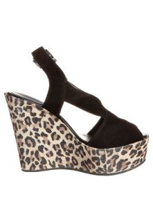 Head over Heels GORGEOUS   High heeled sandals   black/leopard