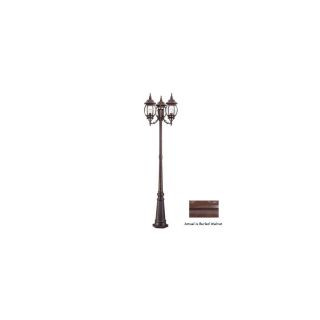 Acclaim Lighting Chateau 85 in H Burled Walnut Post Light