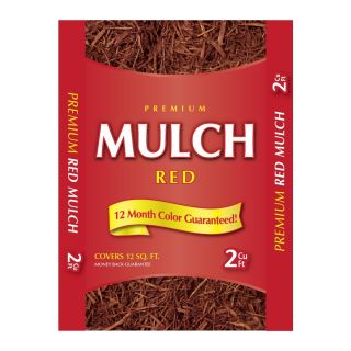 Premium 2 cu ft Red Hardwood Mulch