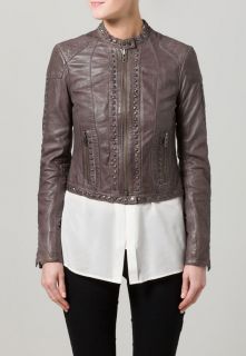 Milestone SHAYLA   Leather jacket   grey