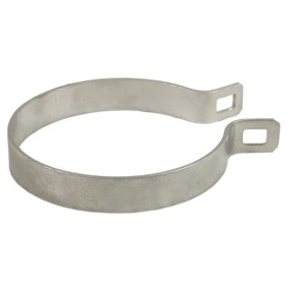 2 3/8 in Galvanized Steel Chain Link Fence Brace Band