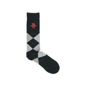 Houston Rockets For Bare Feet Argyle Dress Sock