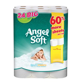 Angel Soft 24 Pack Toilet Paper
