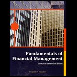 Fund. Of Financial Management Concise With Access (Custom)