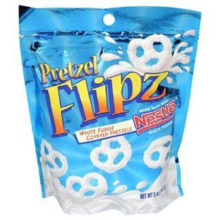 Flipz White Fudge Covered Pretzels   12 Pack  Jelly Beans  Grocery & Gourmet Food
