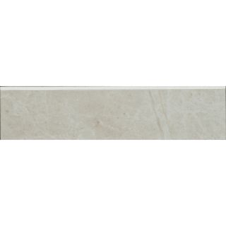 Style Selections Clorinda White Glazed Porcelain Bullnose Tile (Common 3 in x 12 in; Actual 2.83 in x 11.73 in)