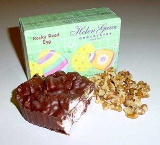 Helen Grace Chocolates, Rocky Road Easter Egg, 5 oz.  Grocery & Gourmet Food