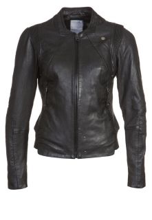 Star   OLYMPIA   Leather jacket   black