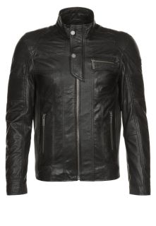 Calvin Klein Jeans   Leather jacket   black