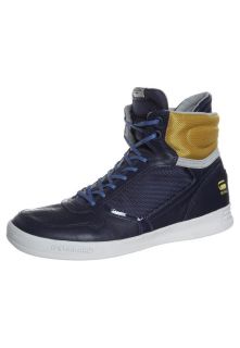 Star   YARD   High top trainers   blue