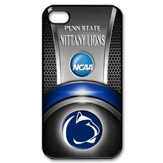 shinecases Iphone 4 4s case   Wear resistant design and Contains one piece of back cover for ncaa Penn State Nittany Lions Apple iphone 4 4s case Vazza Cell Phones & Accessories