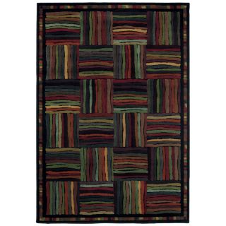 Shaw Living Conway 5 ft 5 in x 7 ft 8 in Rectangular Multicolor Transitional Area Rug