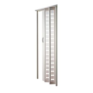 Spectrum White Frosted Folding Closet Door (Common 80 in x 32 in; Actual 80.71 in x 33.85 in)