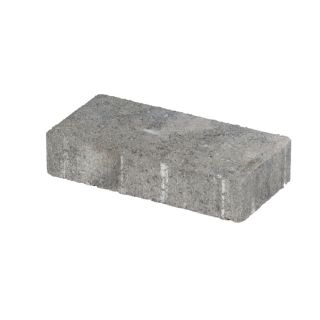Fulton Gray Charcoal Holland Patio Stone (Common 4 in x 8 in; Actual 3.8 in H x 7.7 in L)