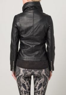 Morgan GHONEY   Faux leather jacket   grey