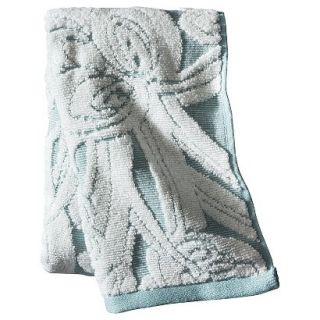 Threshold Floral Hand Towel   Aqua