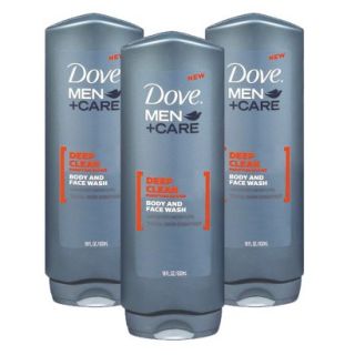 Dove Men Deep Clean Body Wash Set   3 Pack