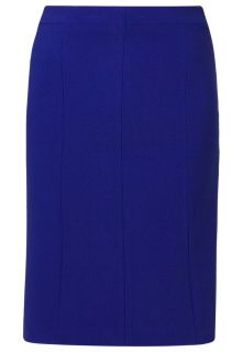 René Lezard   Pencil skirt   blue