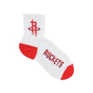 Houston Rockets For Bare Feet Ankle White 501 Med Sock