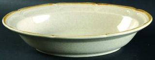 Hearthside Classics, The 10 Oval Vegetable Bowl, Fine China Dinnerware   Stonew