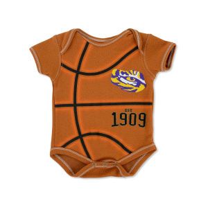 LSU Tigers NCAA Newborn MVP Basketball Onesie