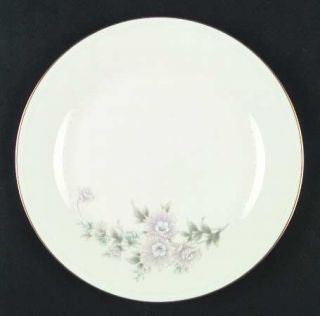 Noritake Ivanhoe Dinner Plate, Fine China Dinnerware   Pink & White  Flowers