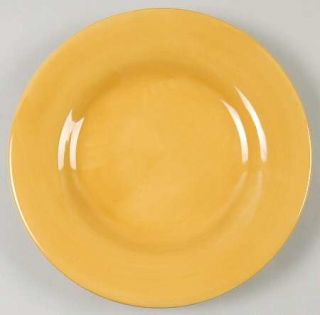 Home American Simplicity Gold Salad Plate, Fine China Dinnerware   Solid Gold Co