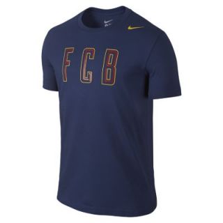 Nike FC Barcelona Core Plus Mens T Shirt   Loyal Blue