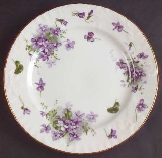 Hammersley Victorian Violets Salad Plate, Fine China Dinnerware   Bunches Of Vio