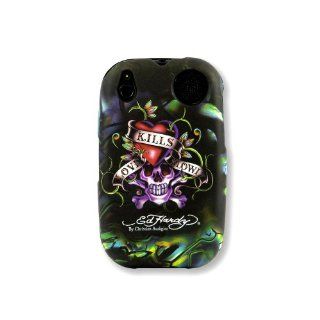 Ed Hardy Faceplate for Palm Pre   Love Kills Slowly Tattoo   Black Cell Phones & Accessories