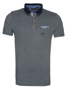 Duck and Cover   GERVAIS HERRINGBONE   Polo shirt   blue