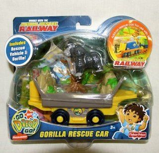 Go Diego Go, Gorilla Rescue Car (2 Pieces) [Office Product]  