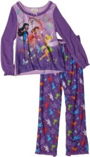Komar Kids Girls 7 16 Fairies 2 Piece Pajama Set, Purple, Medium Clothing