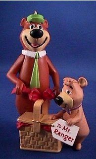 Hallmark Keepsake Christmas Ornament Yogi Bear And Boo Boo 1996   Decorative Hanging Ornaments