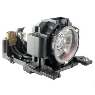 Hitachi ED A101 Hybrid replacement lamp with either original bulb and generic casing for Hitachi Projector Electronics