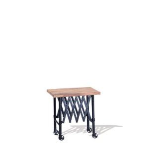 Foreside Accordion End Table  