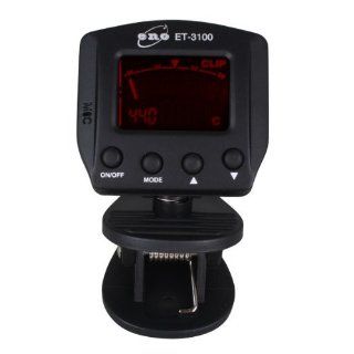 ENO ET 3100 Digital Acoustic Guitar LCD Tuner for Chromatic Guitar Bass Violin Musical Instruments